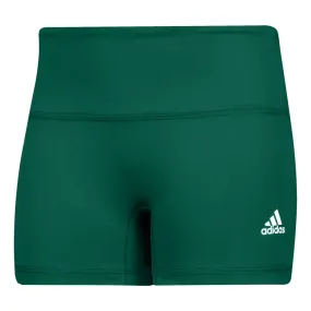 adidas Women's Dark Green Techfit 4" Shorts