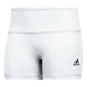 adidas Women's White Techfit 4" Shorts