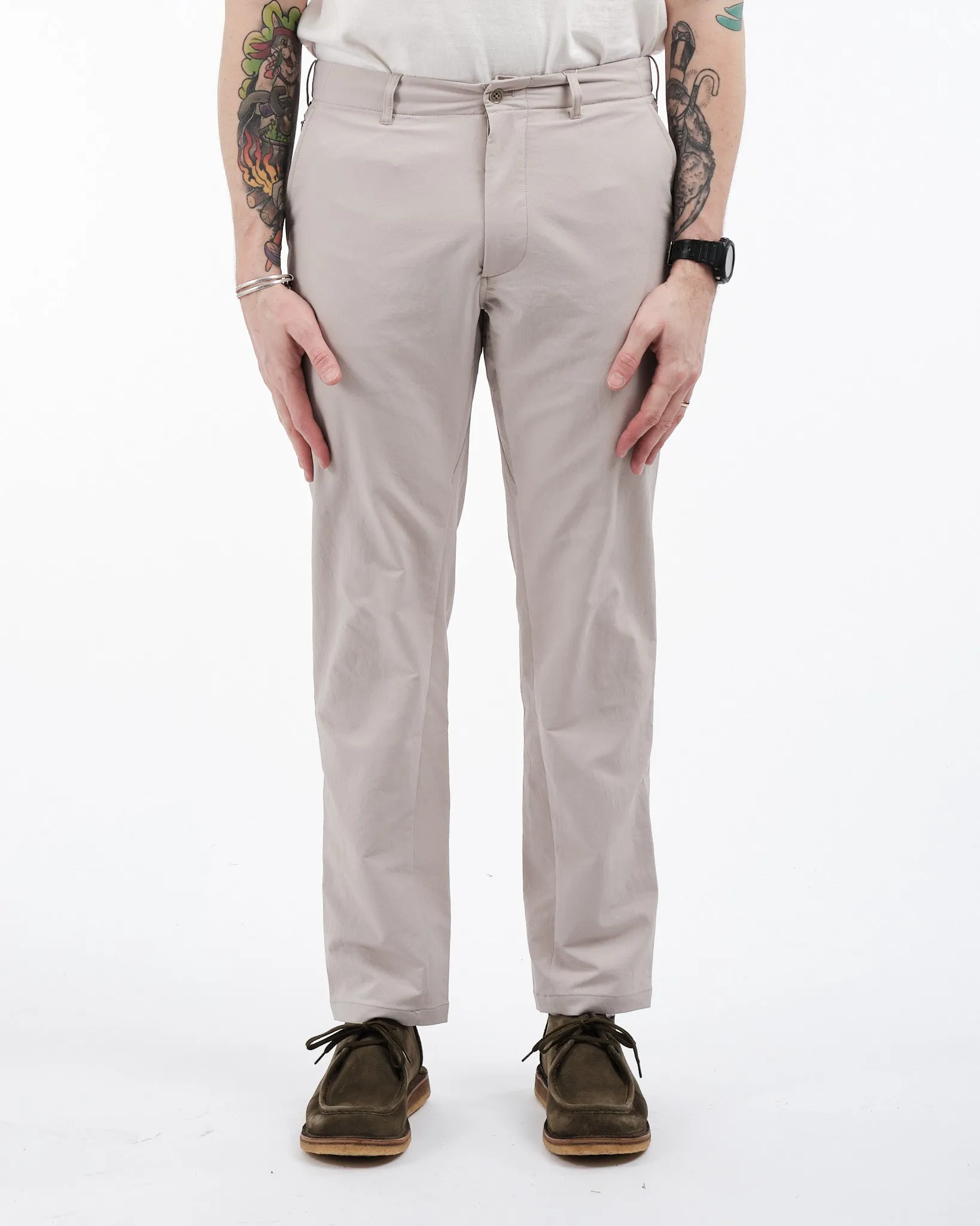 ALPHADRY Club Pants Pale Gray