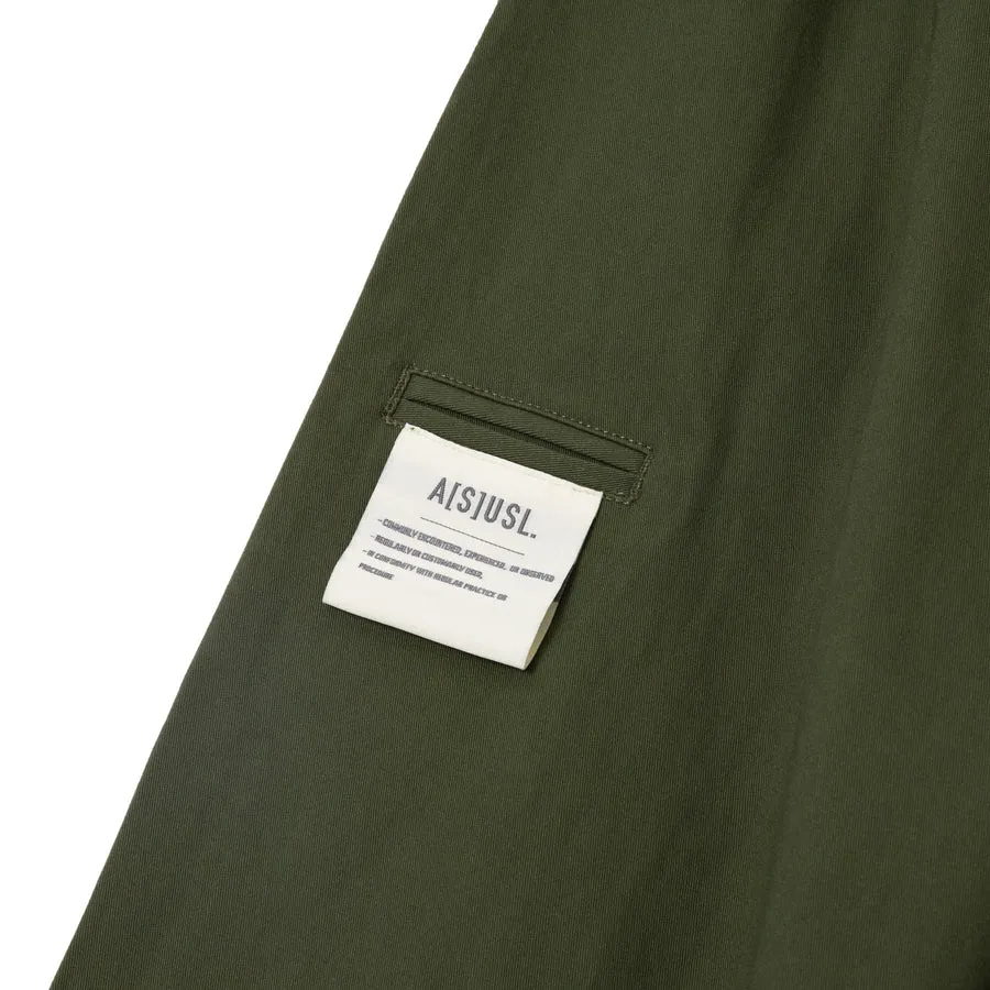 A[S]USL KIDS SIGNATURE PANTS-LIGHT OLIVE