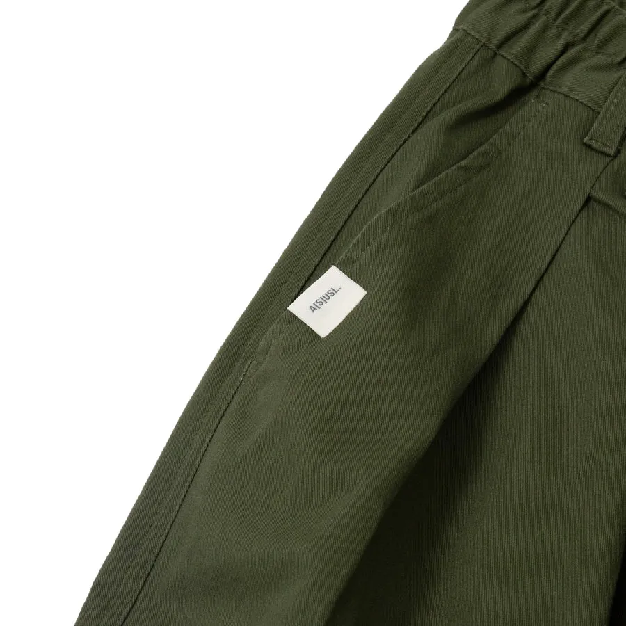 A[S]USL KIDS SIGNATURE PANTS-LIGHT OLIVE