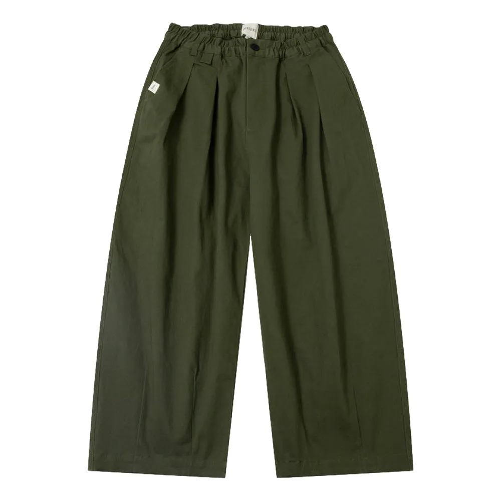 A[S]USL KIDS SIGNATURE PANTS-LIGHT OLIVE