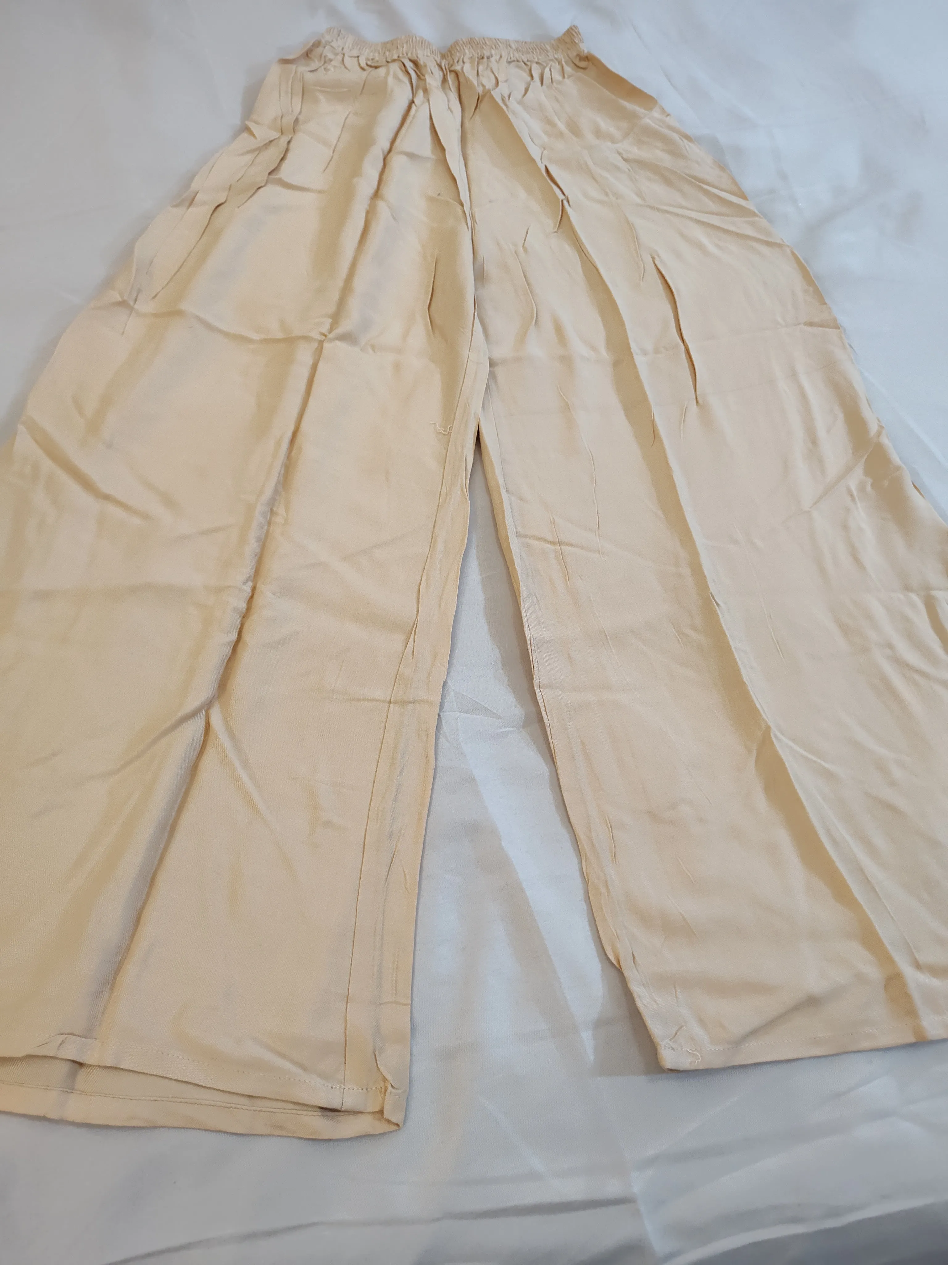 Attractive Beige Color Palazzo Pant