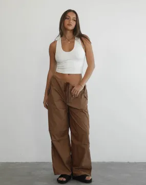 Bamba Parachute Pants (Brown)