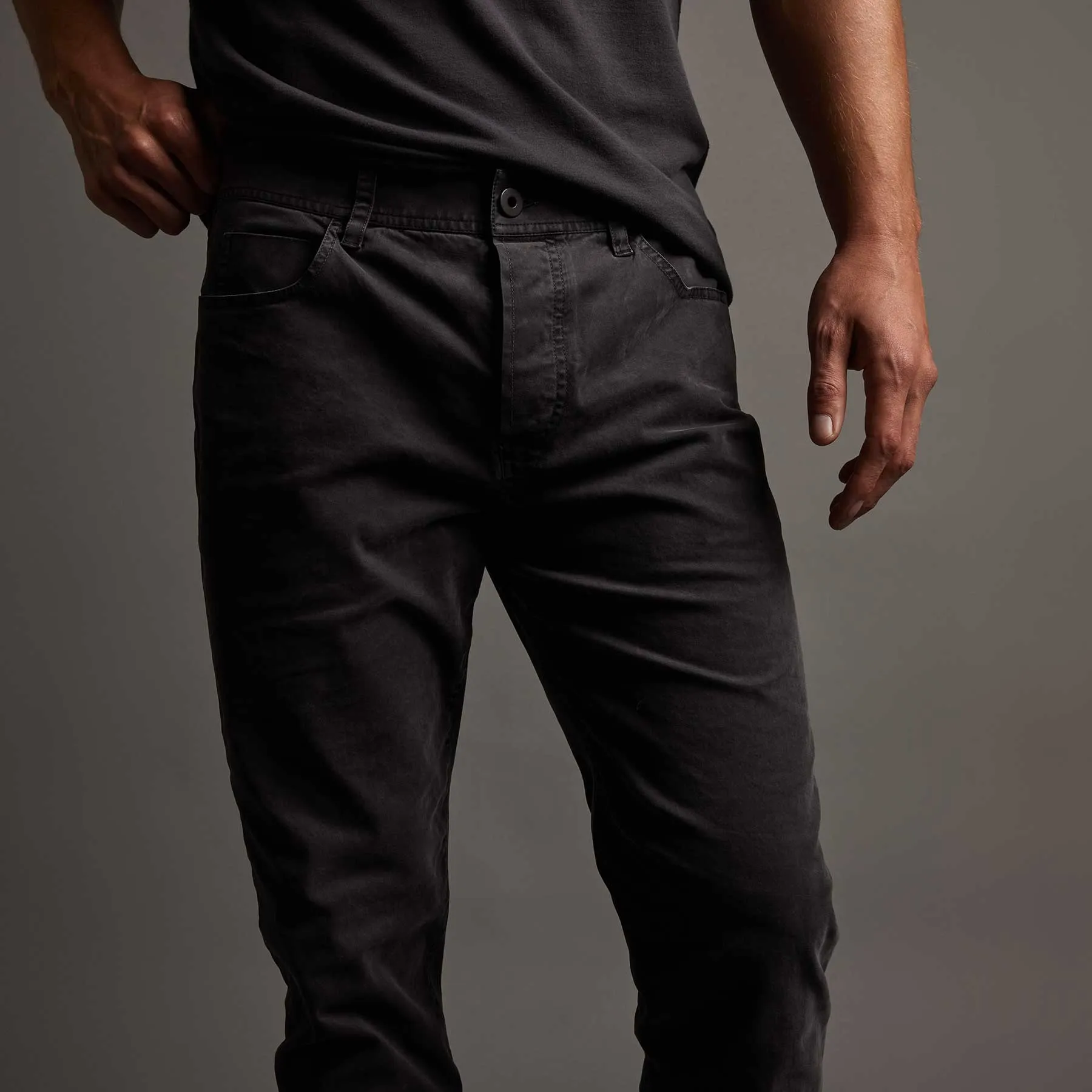 Brushed Twill 5 Pocket Pant - Magma Pigment