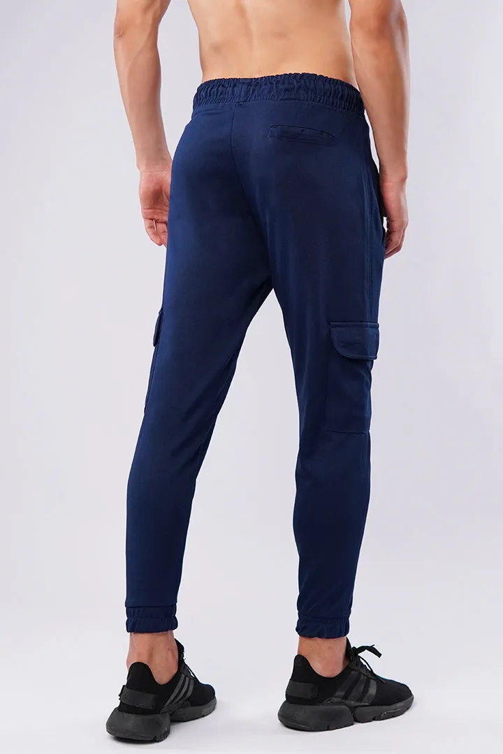 Cargo Jogger Pants - Navy Blue