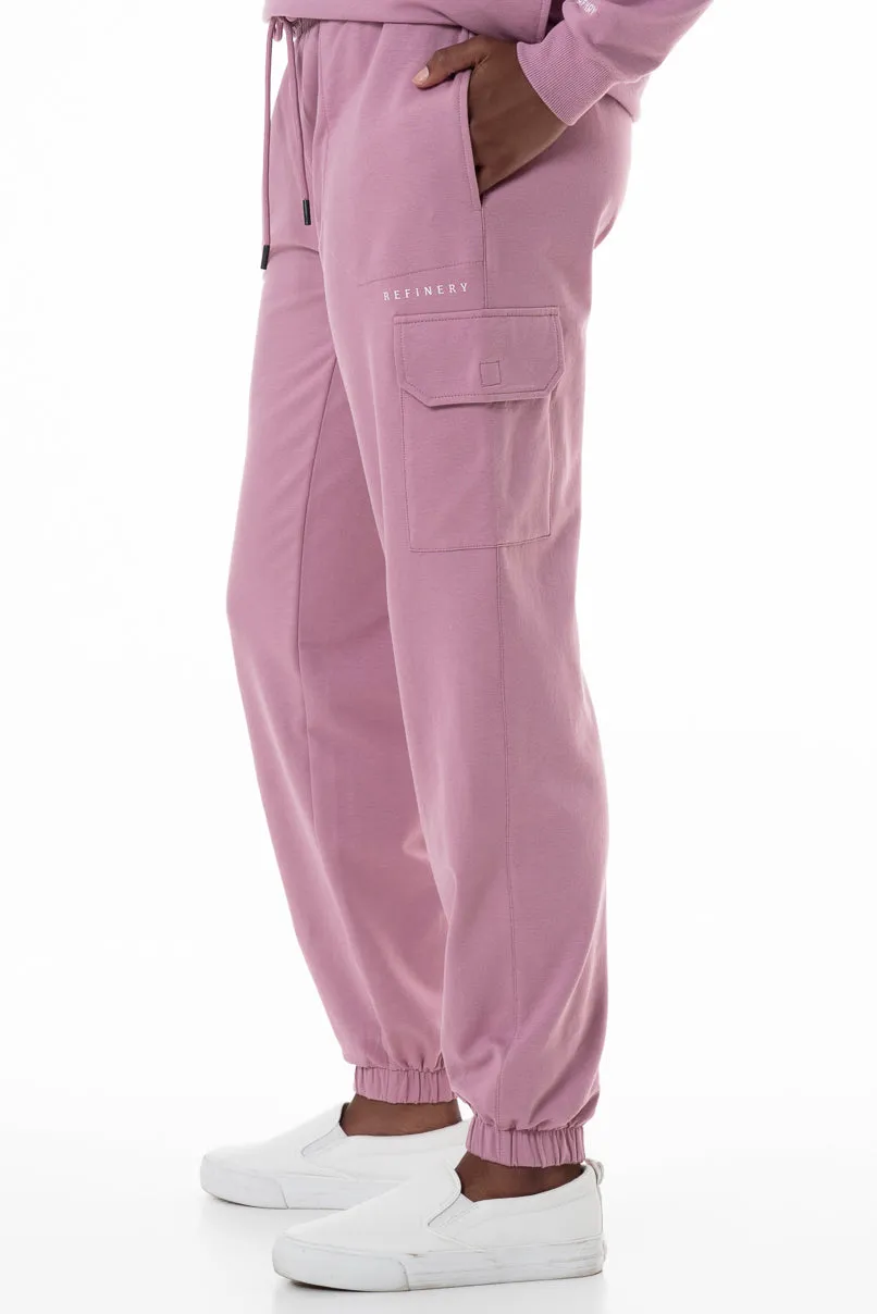 Cargo Track Pants _ 145610 _ Purple