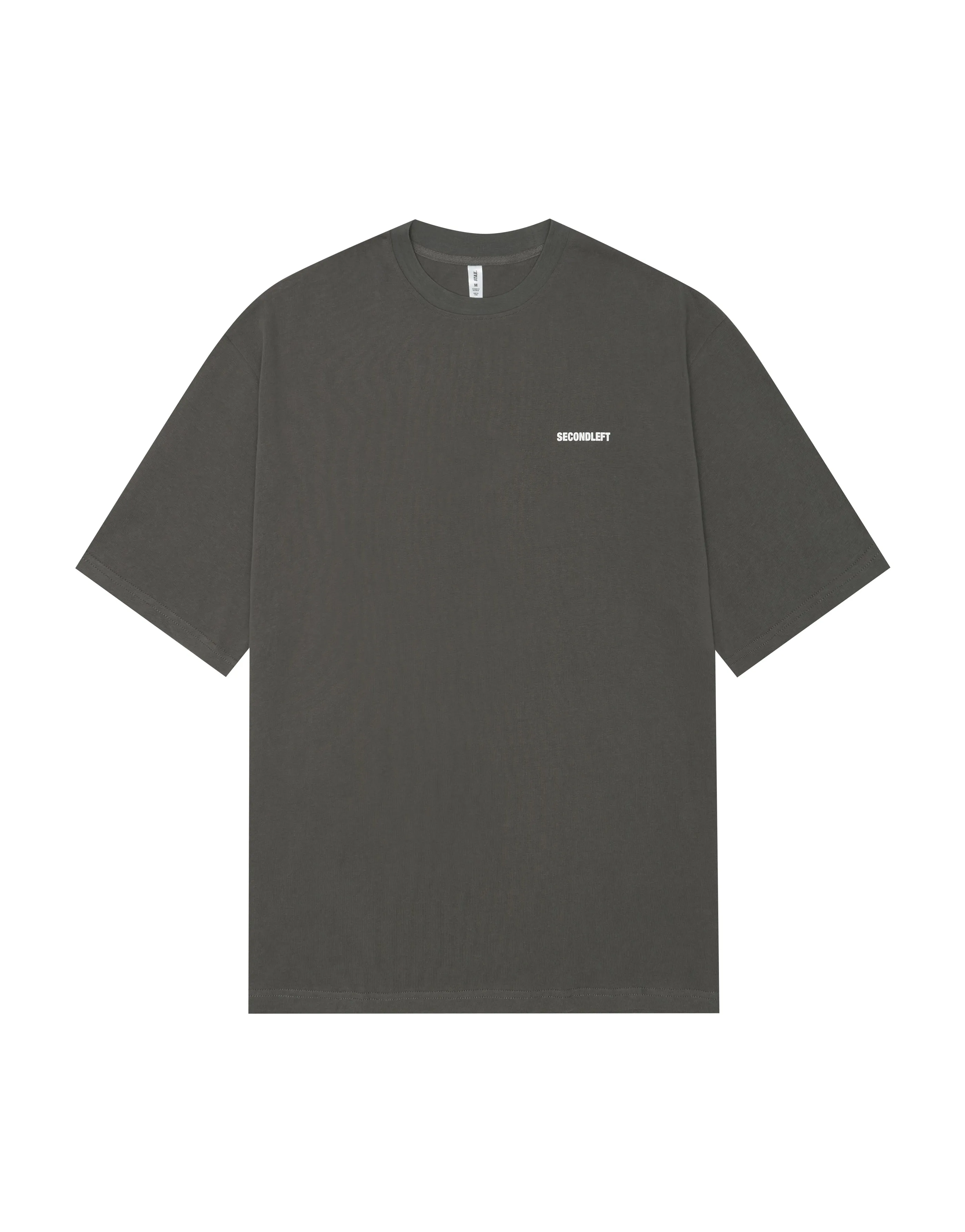 Chest Logo Tee - Grey