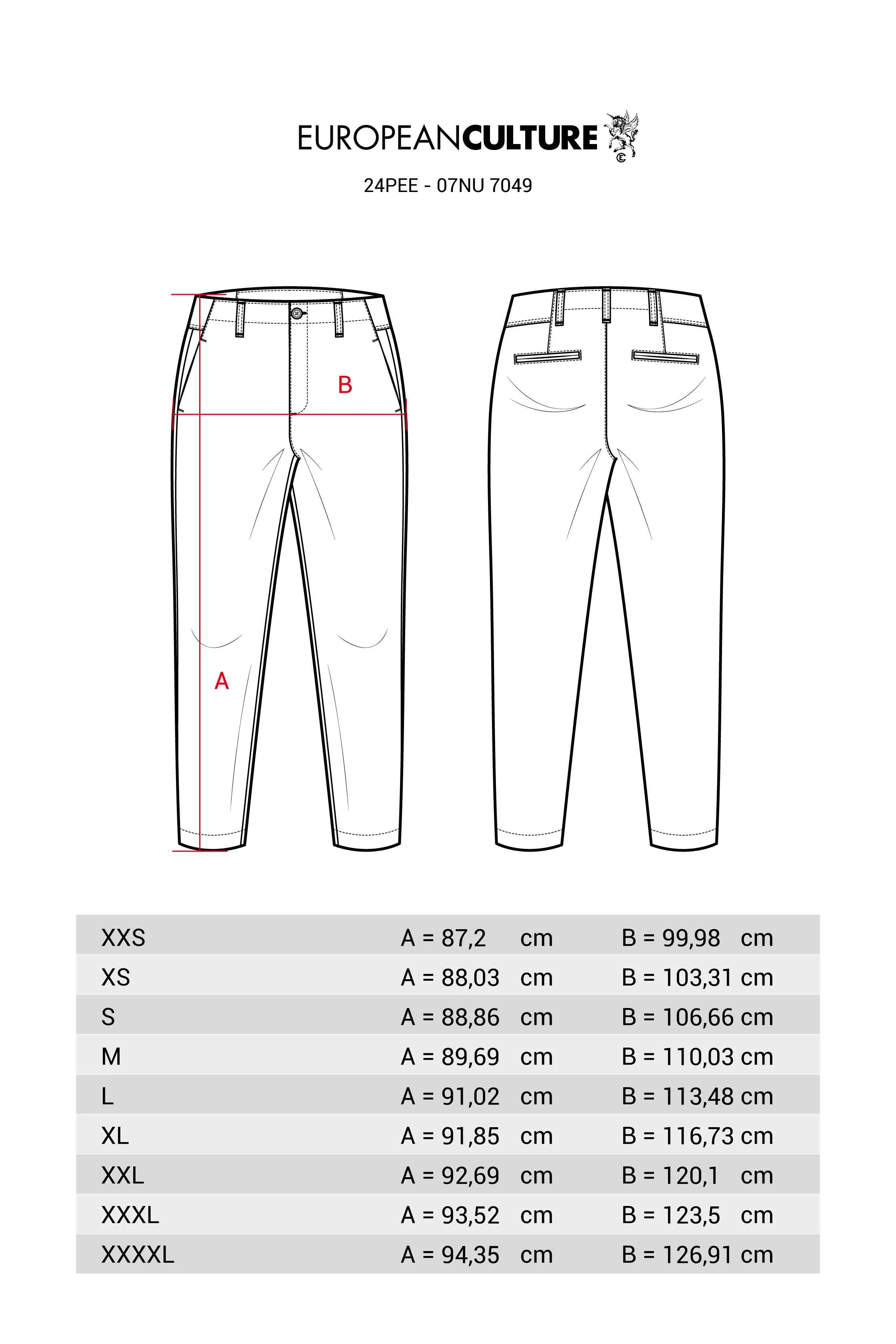 Chino Pants in Linen and Lyocell Garment-Dyed 07NU 7049