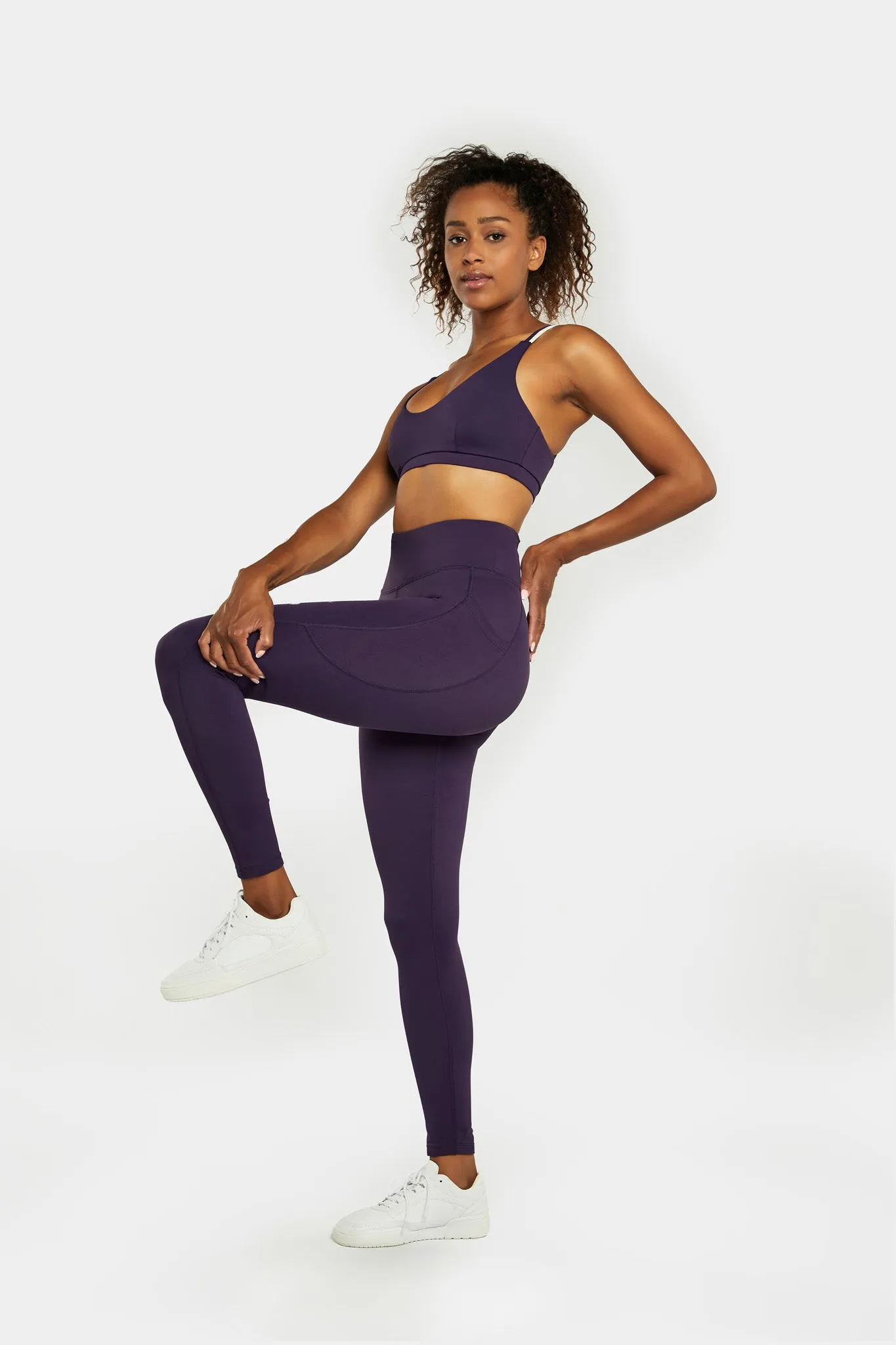 Claude Leggings - Grape