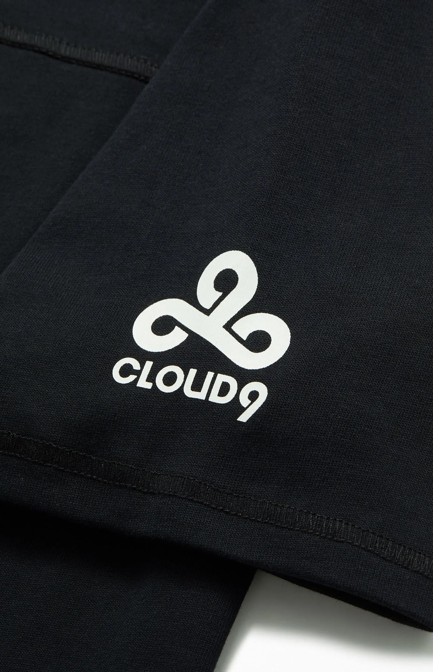 Cloud9 x PacSun Football Short Sleeve Tee. Black