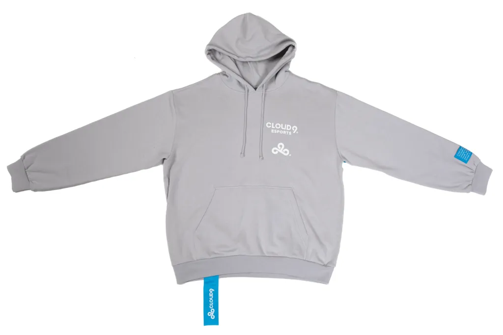 Cloud9 x PacSun Org Hoodie. Gray