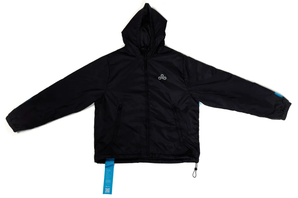 Cloud9 x PacSun Tech Jacket. Black