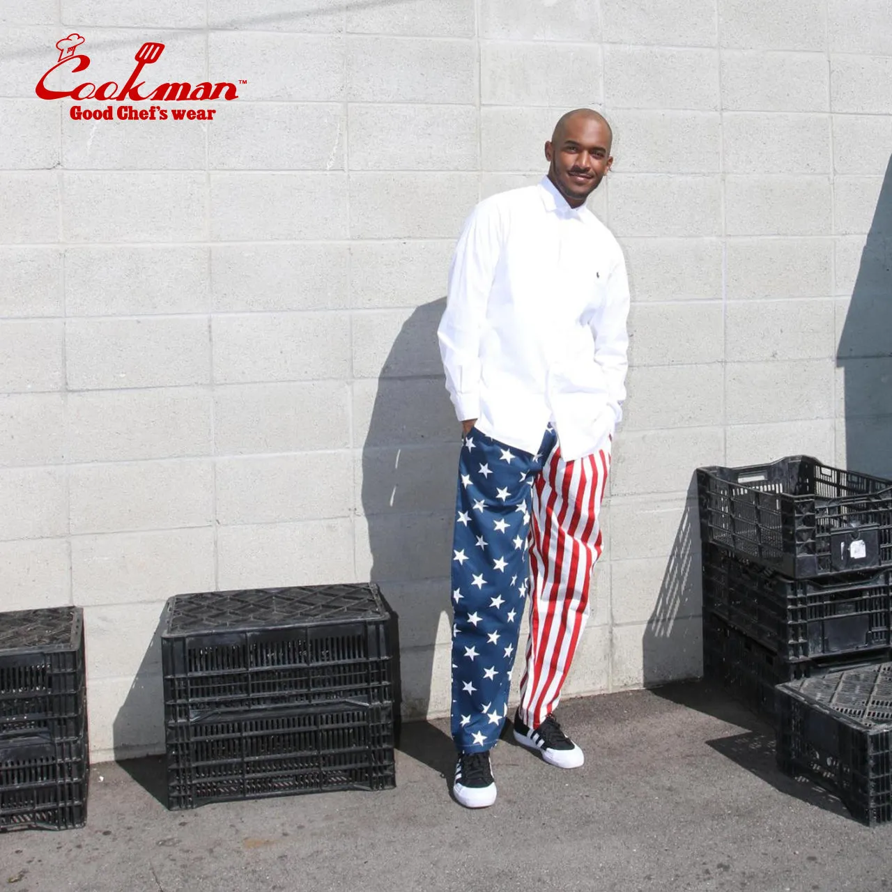 Cookman Chef Pants - Crazy : U.S.A.