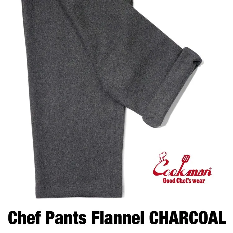 Cookman Chef Pants - Flannel : Charcoal