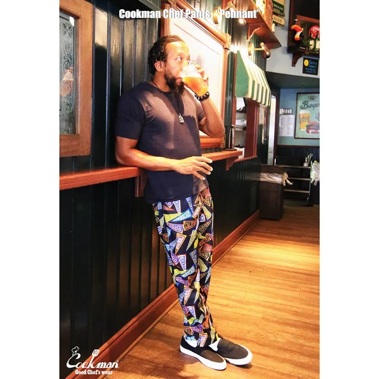 Cookman Chef Pants - Pennant : Black