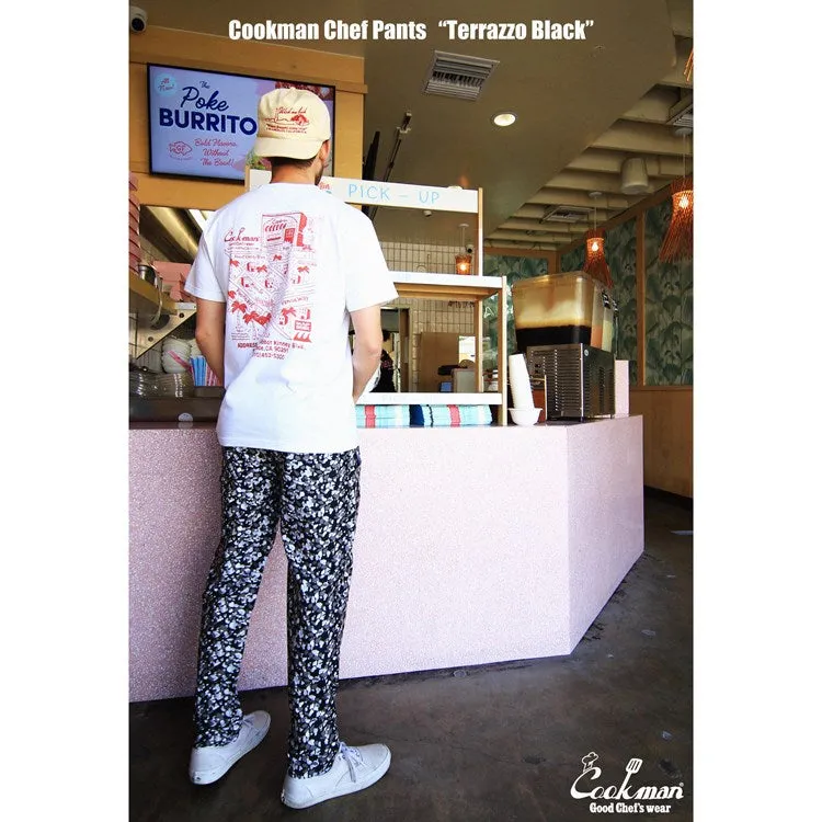 Cookman Chef Pants - Terrazzo : Black