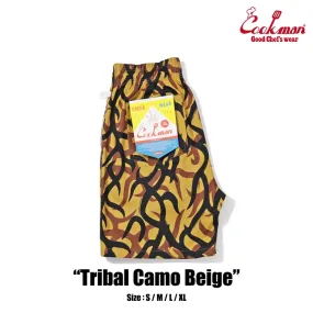 Cookman Chef Short Pants - Tribal Camo : Beige