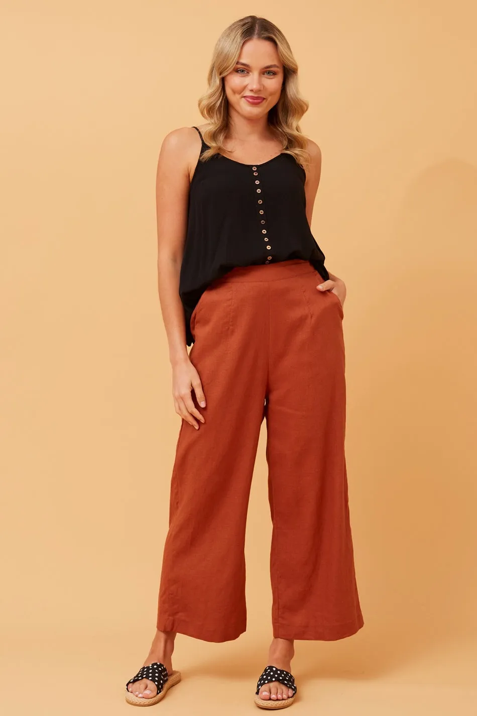 CORBIN WIDE LEG PANTS