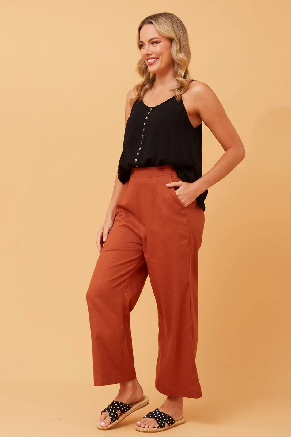 CORBIN WIDE LEG PANTS