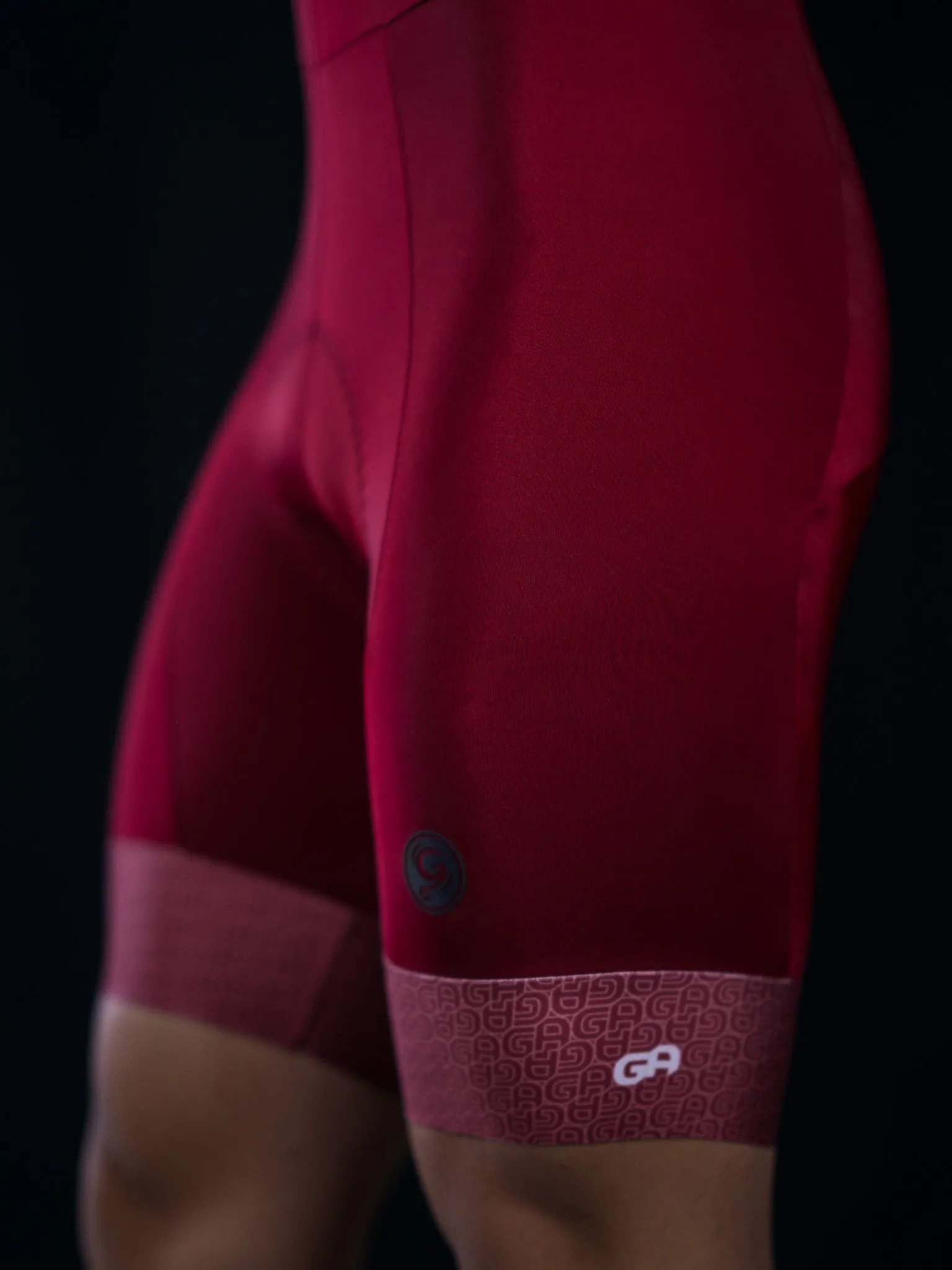 Corsa GA Deep Red Bib