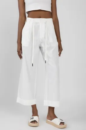 Cropped Pant in White