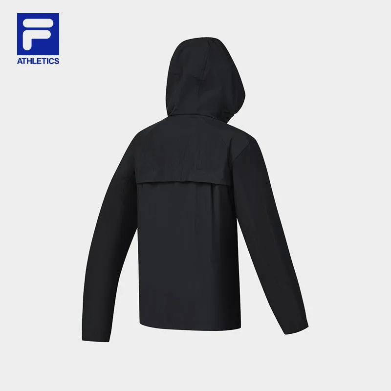 FILA CORE ATHLETICS EXPLORE NATURE'S WONDER Women Woven Top (Black)