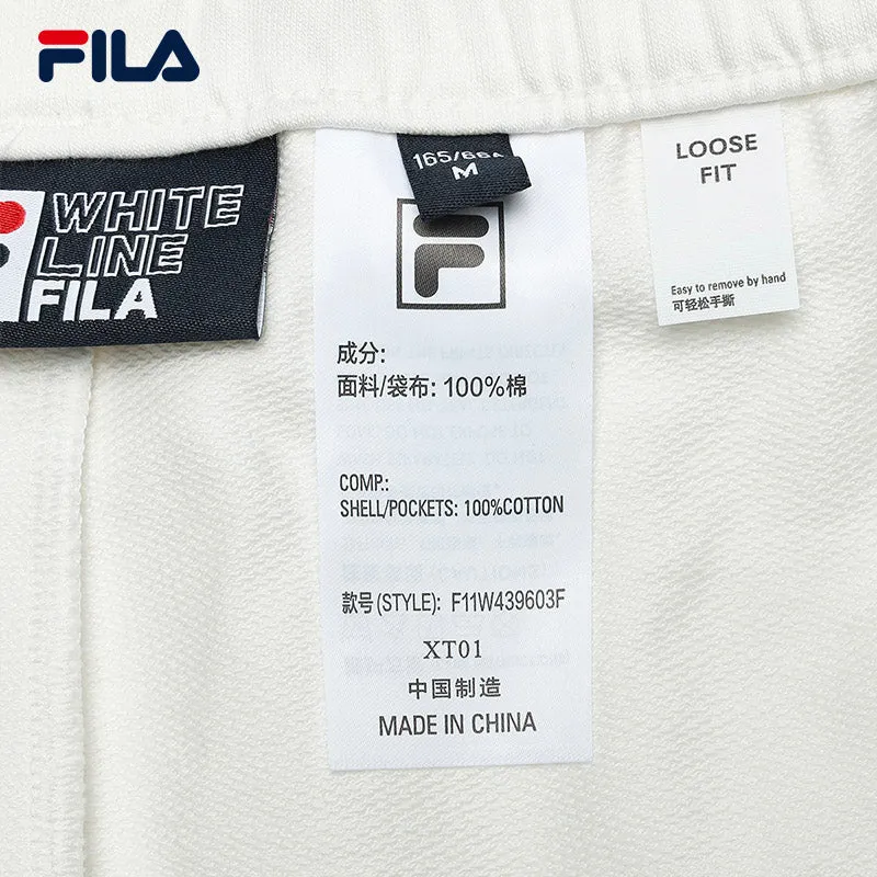 FILA CORE LIFESTYLE ORIGINALE FRENCH TENNIS CLUB Women Knit Pants (White)