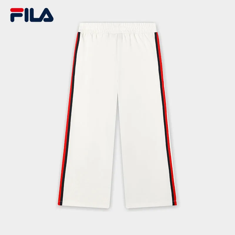 FILA CORE LIFESTYLE ORIGINALE FRENCH TENNIS CLUB Women Knit Pants (White)