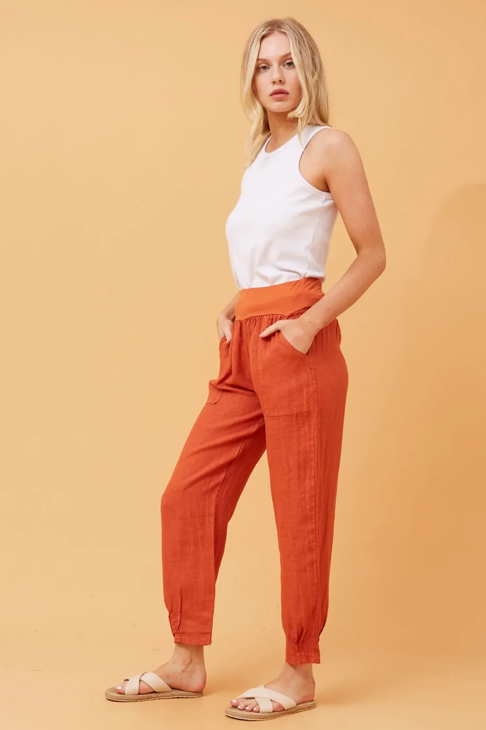 FINN LINEN PANTS