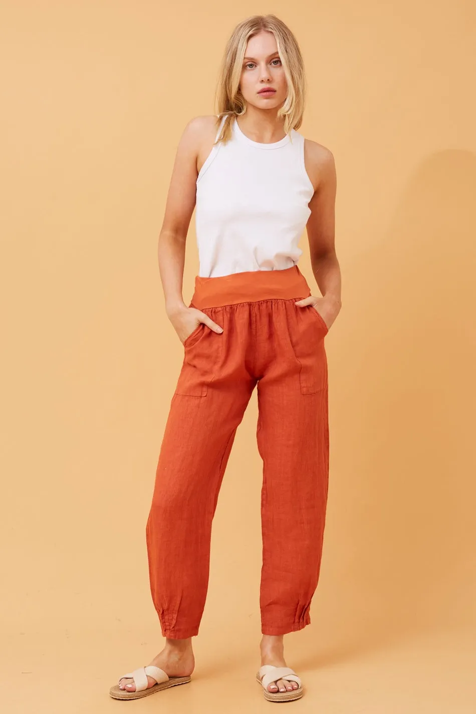 FINN LINEN PANTS