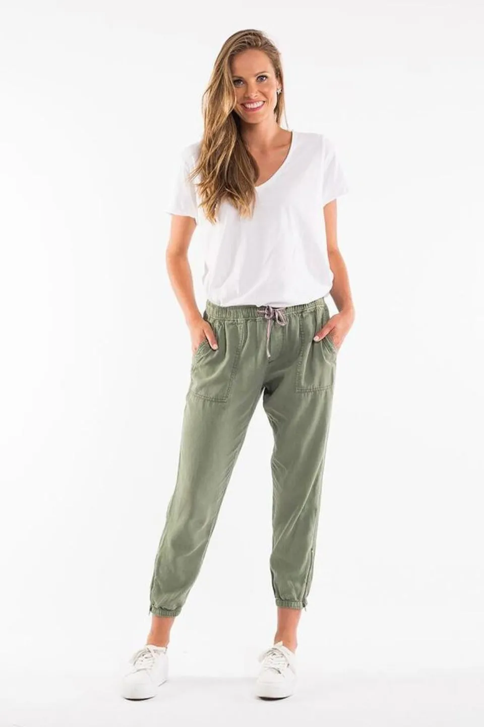 Florence Washed Khaki Pant