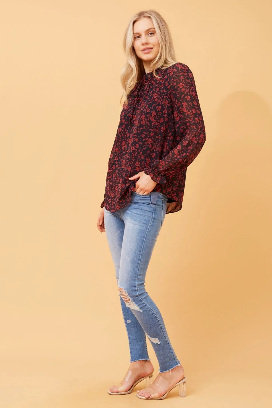 FRANCA FLORAL BLOUSE