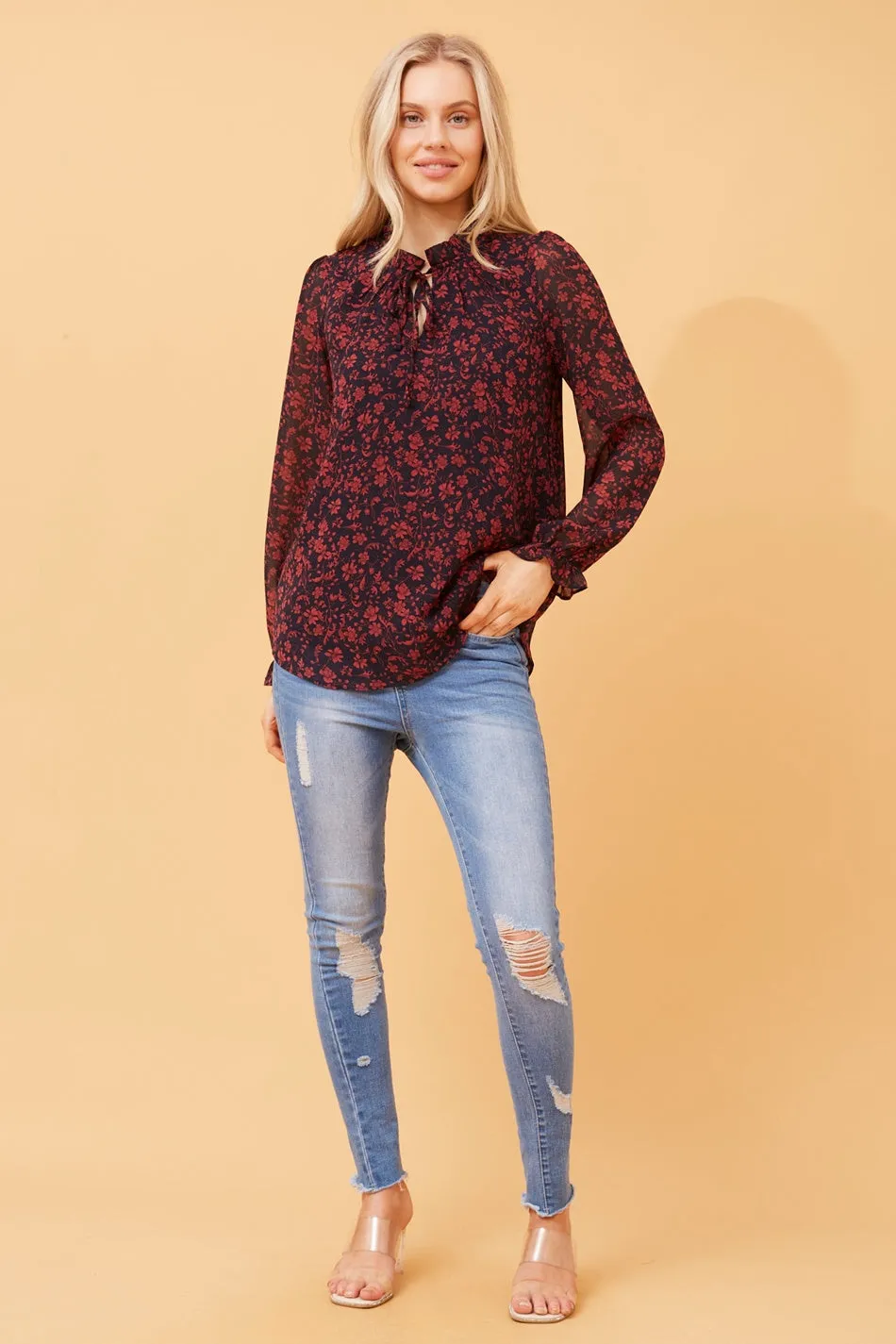 FRANCA FLORAL BLOUSE