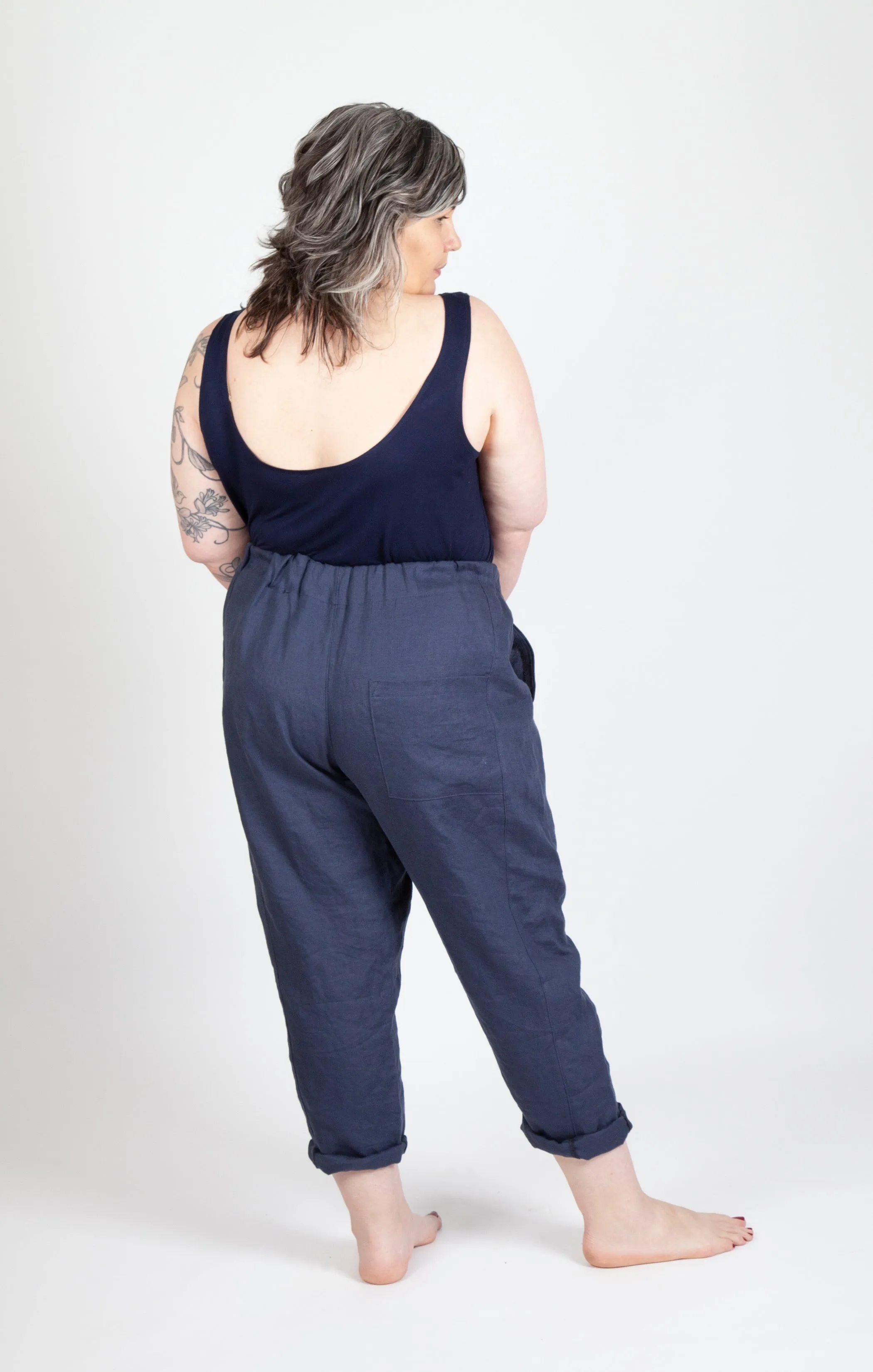 Free Range Slacks Sewing Pattern | Plus Size 18-34 by Sew House Seven