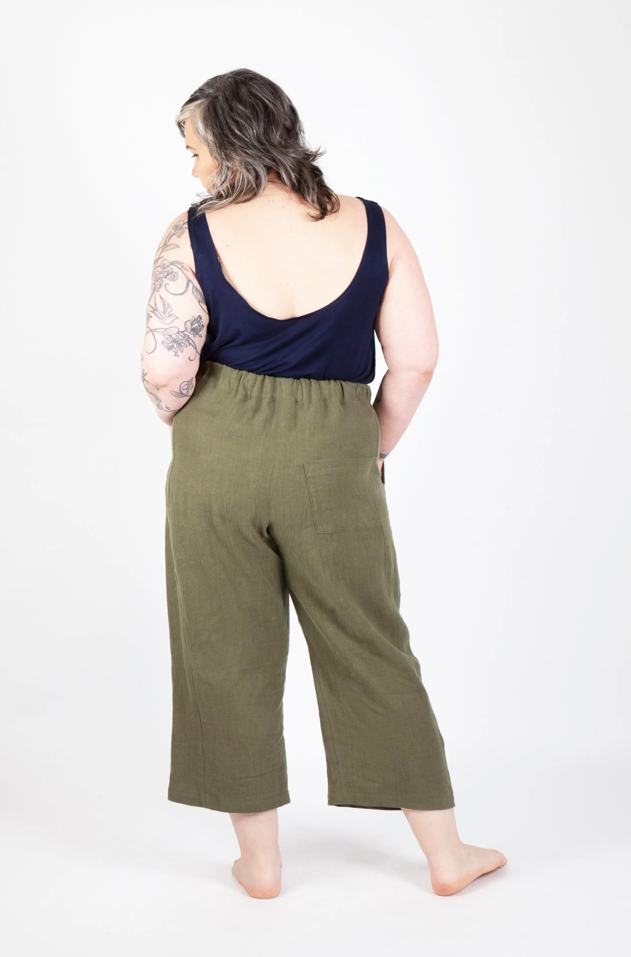 Free Range Slacks Sewing Pattern | Plus Size 18-34 by Sew House Seven