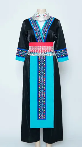 Hmong Nplooj Sev Pajntaub Light Blue