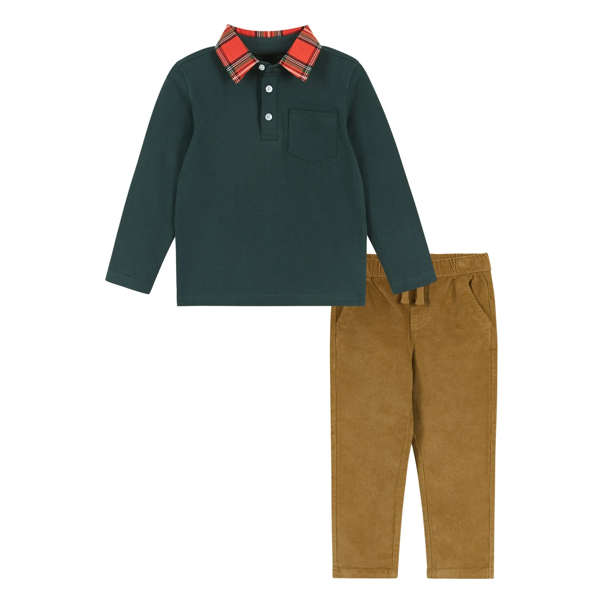 Hunter Holiday Polo Set  | Green