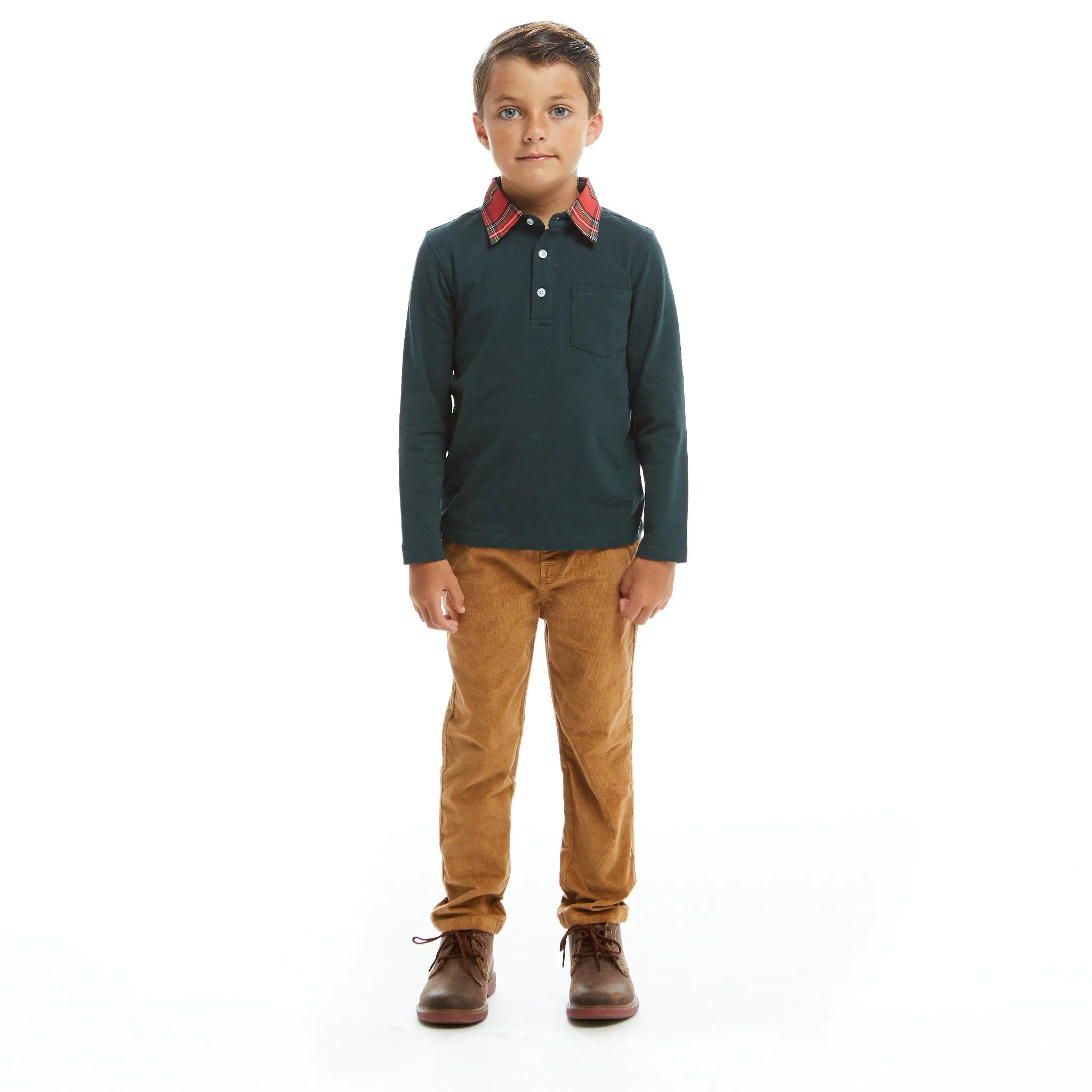 Hunter Holiday Polo Set  | Green