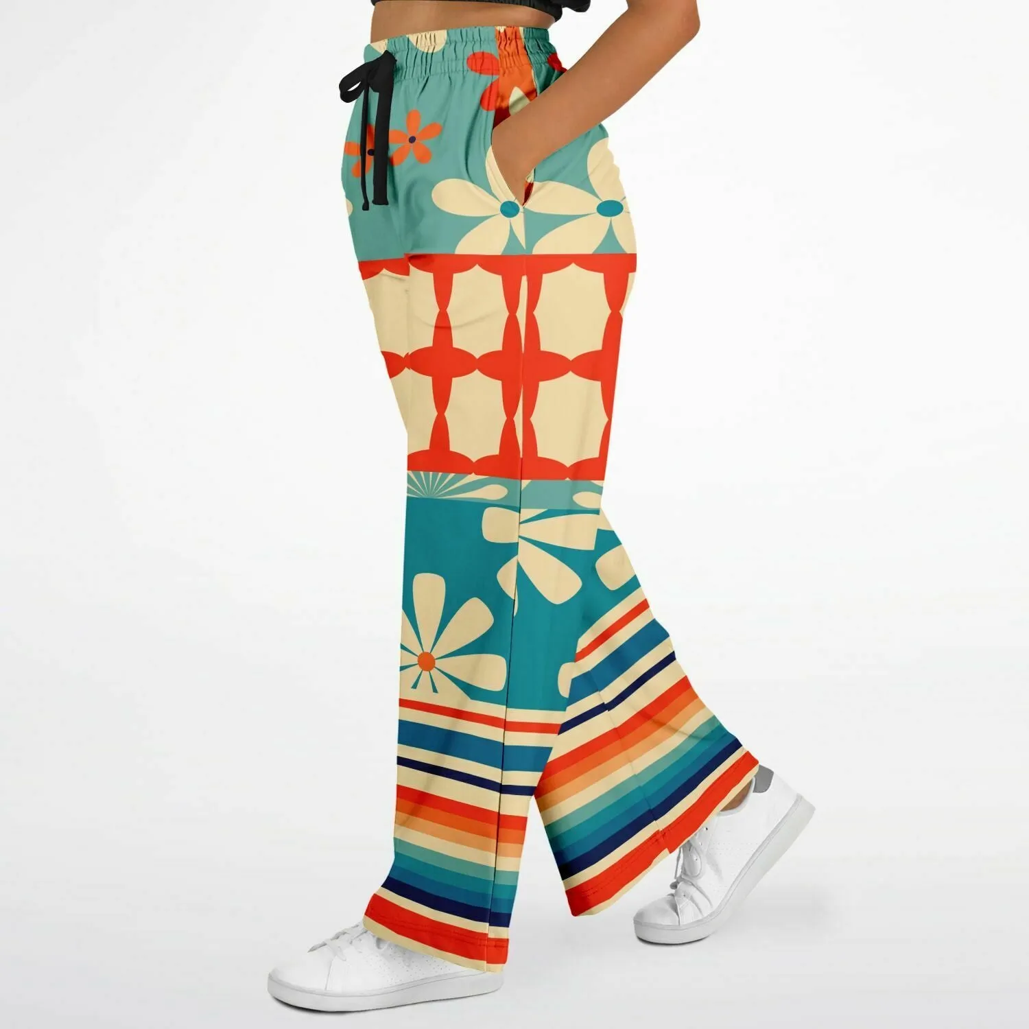 Ima Wallflower Eco-Poly Stretchy Phat Bellbottoms