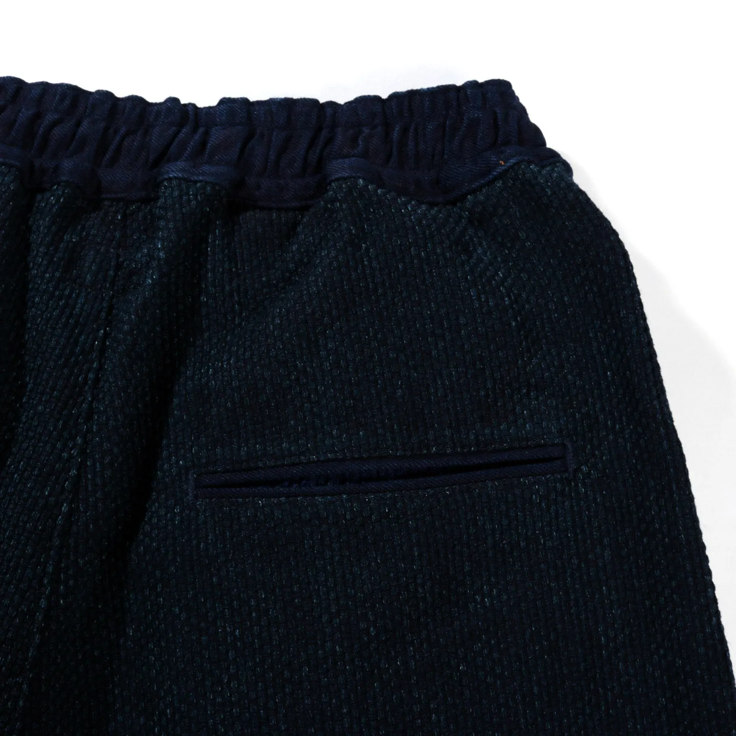 KAPITAL KOUNTRY DO-GI CANVAS EASY PANTS BONE INDIGO