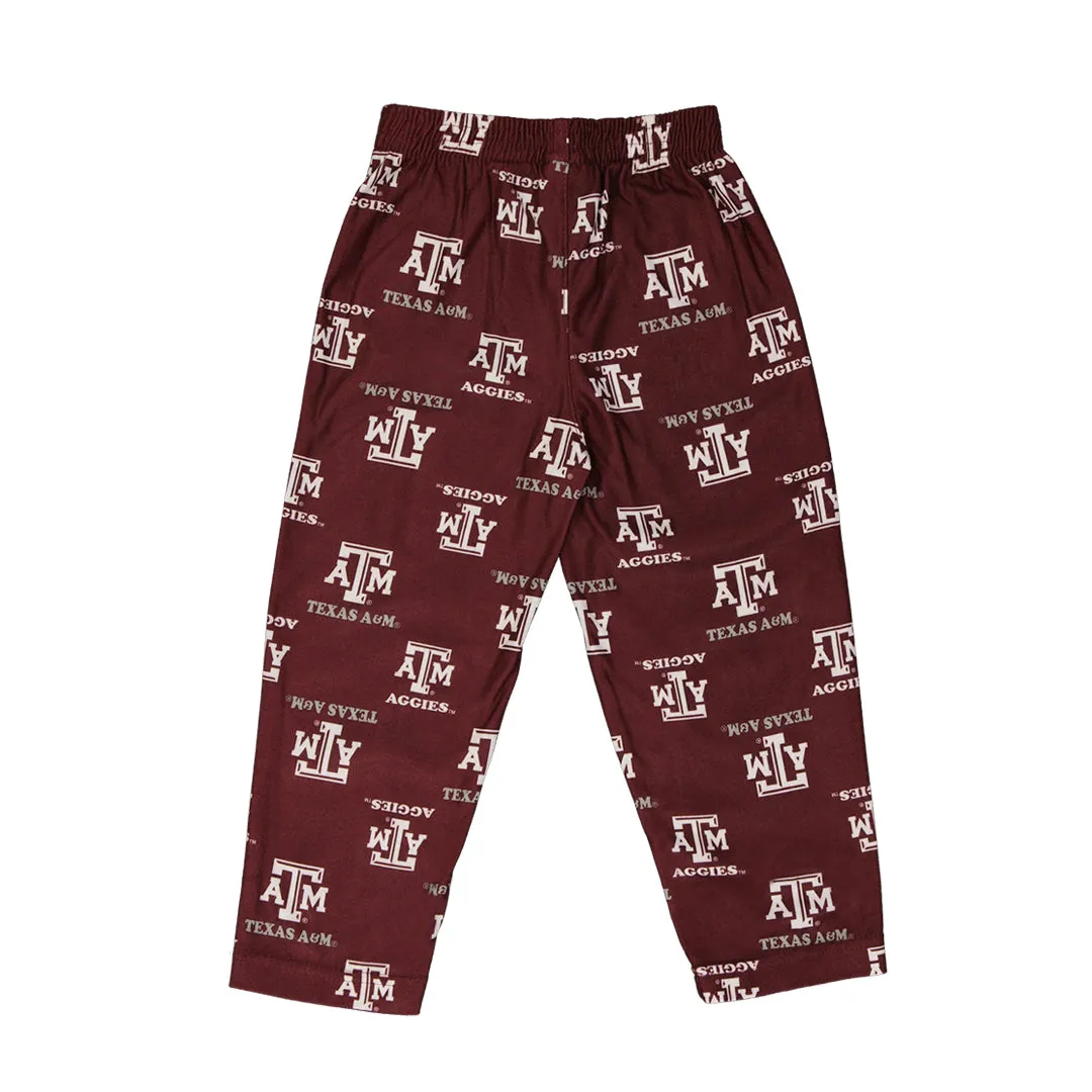 Kids' (Toddler) Texas A&M Aggies Printed Pant (K44LF4 66)