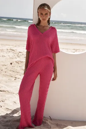 Lille Knit Pant (Pink)