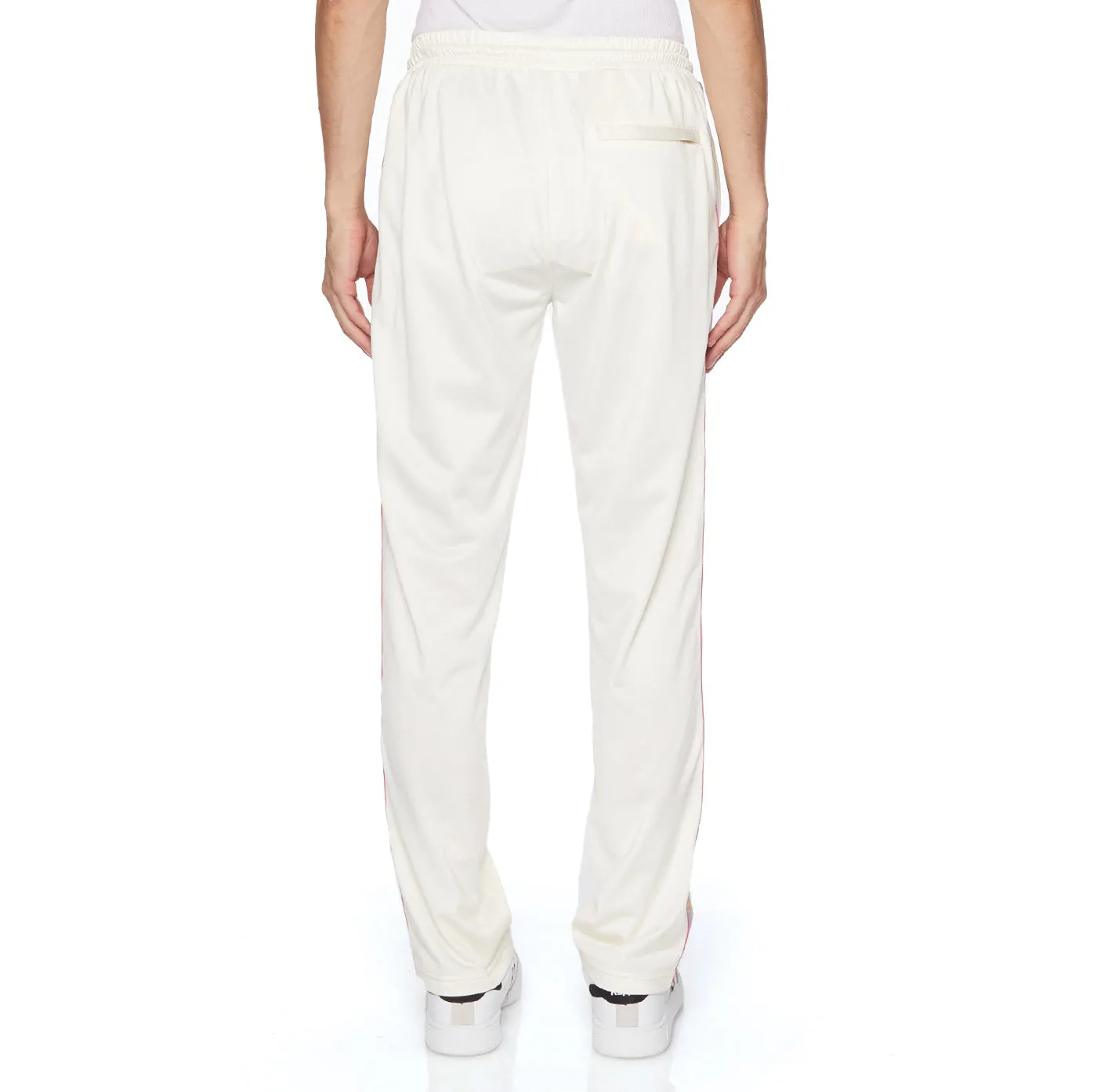 Logo Tape Stream Trackpants - White