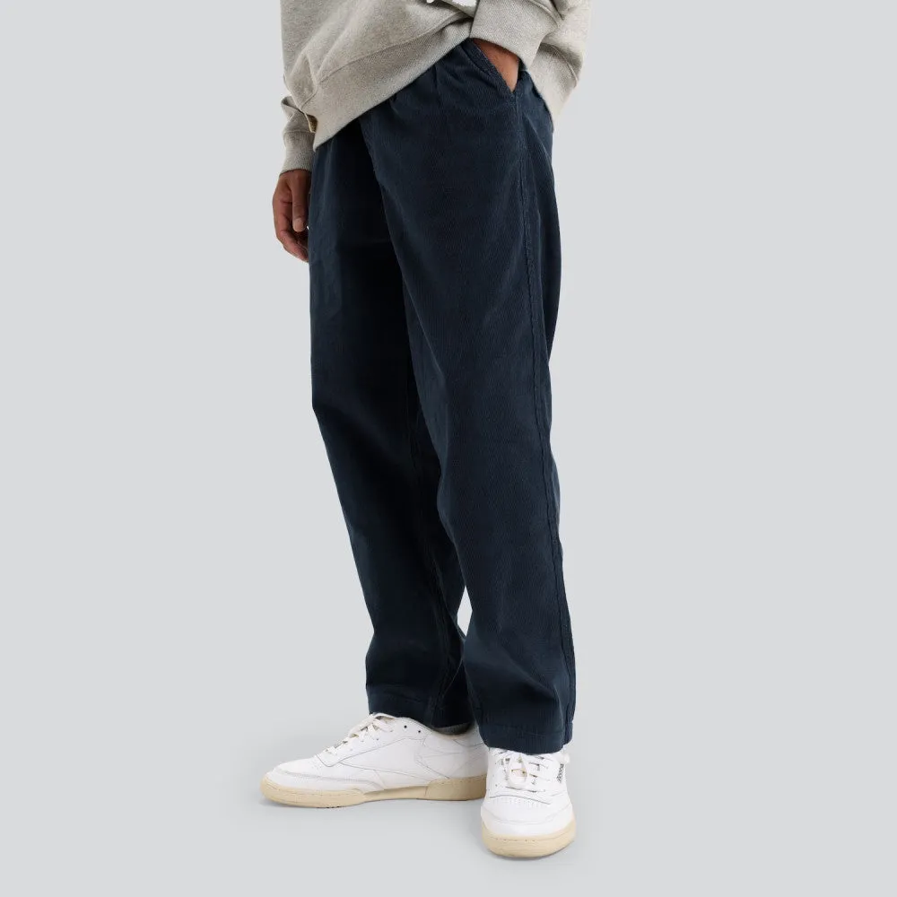 MADNESS CORDUROY CHINO PANTS-NAVY