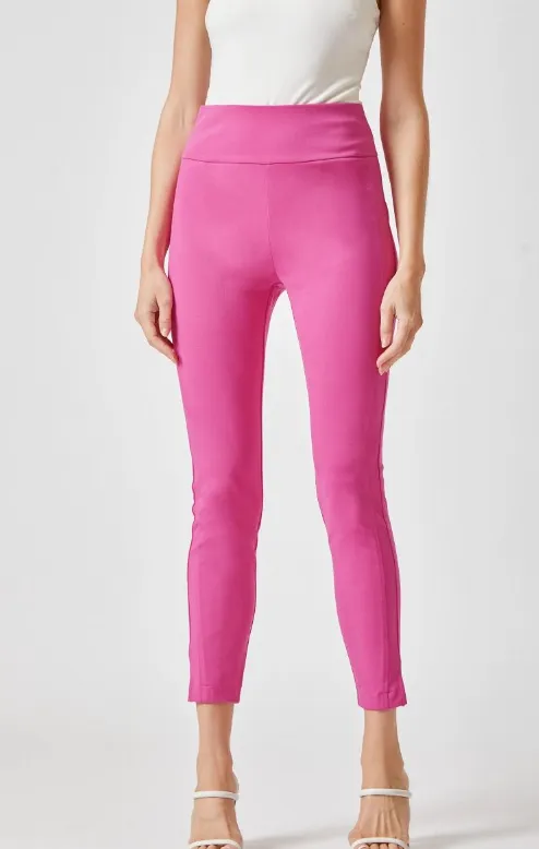 Magic High Waisted Skinny Pant - Hot Pink