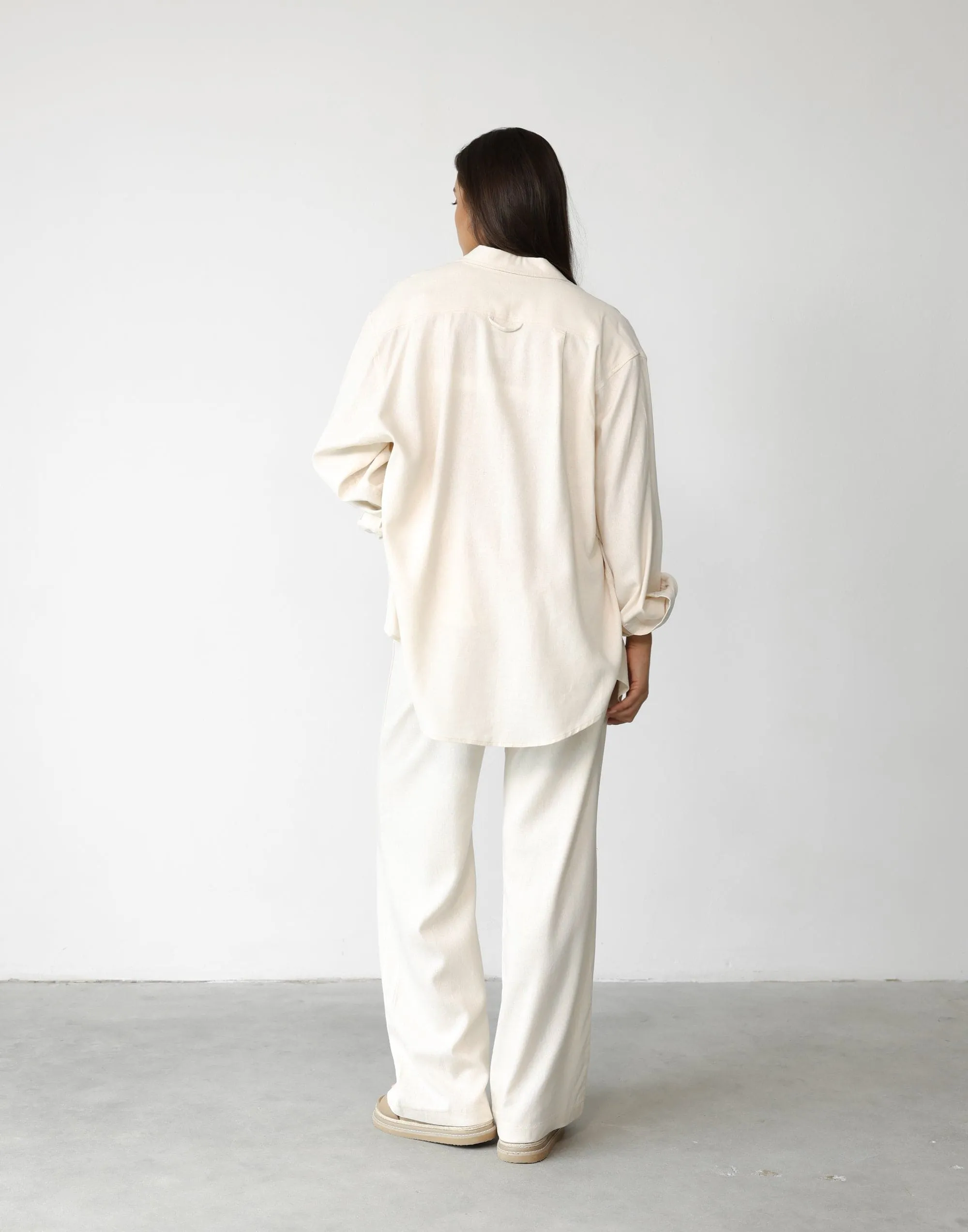 Mckenzie Linen Pants (Oat)