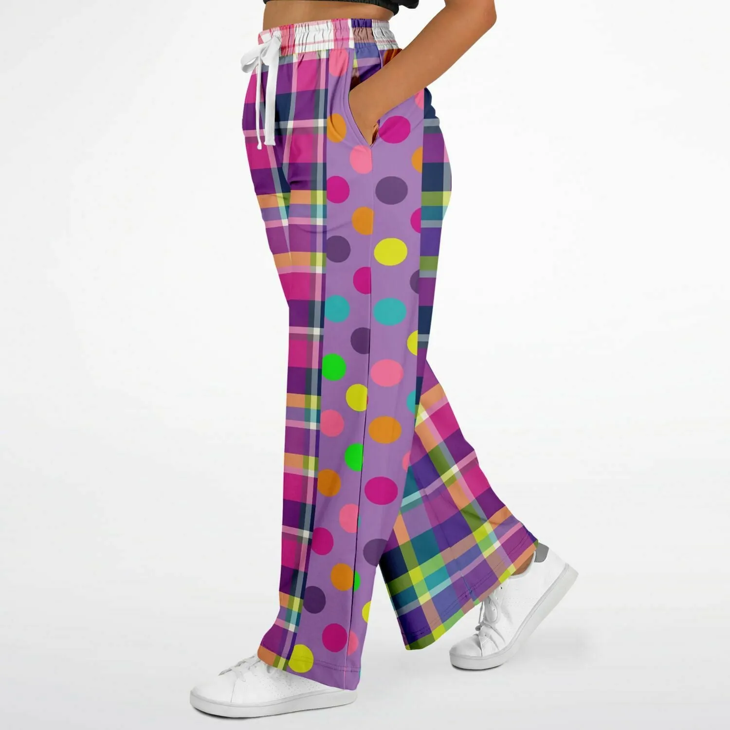 Mercury Retrograde Plaid SW Stretchy Phat Bellbottoms