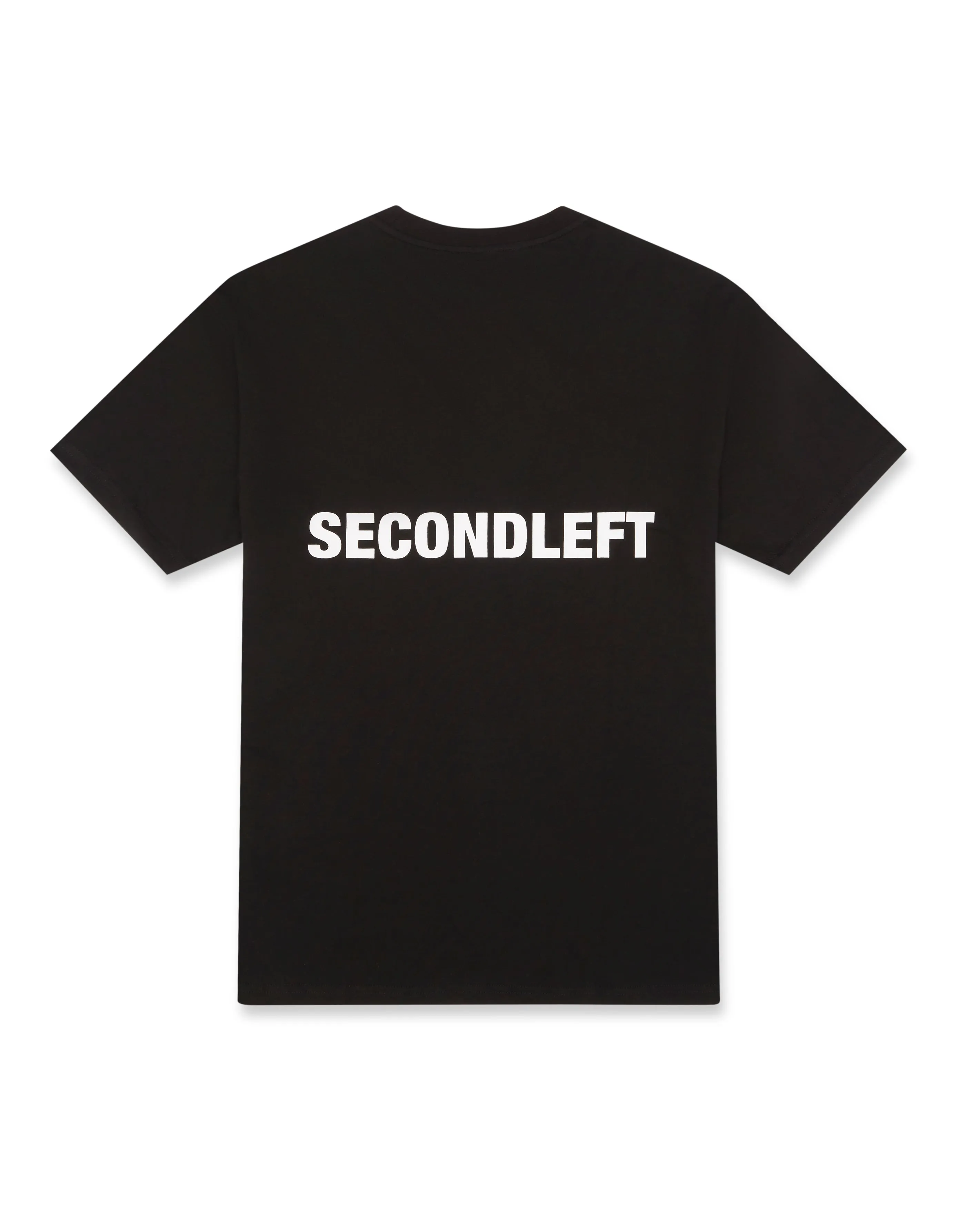 Neck Logo Tee - Black