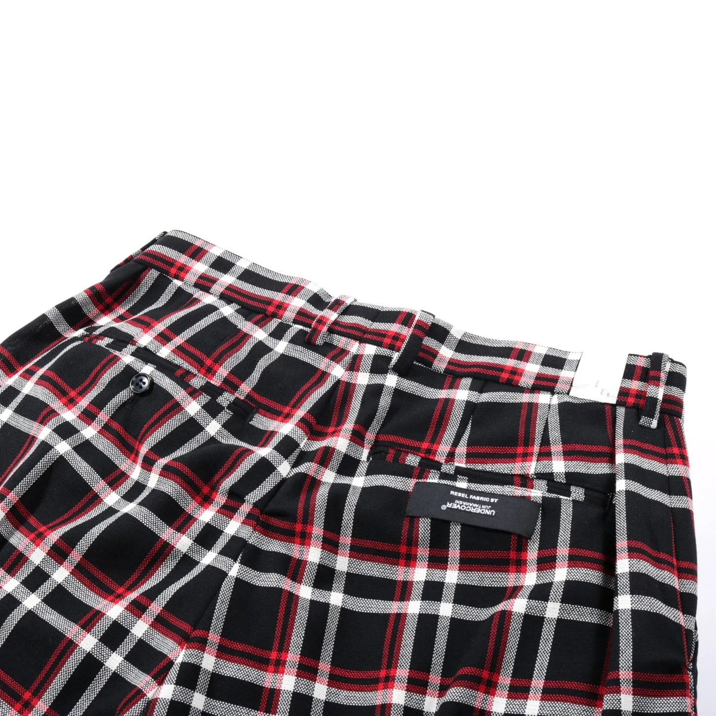 N.HOOLYWOOD 1201-PT06 UNDERCOVER PANTS BLACK CHECK